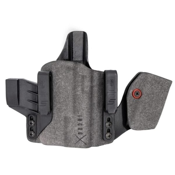 Safariland IncogX IWB Holster for Sig P320 Black and Grey RH with Mag Caddy