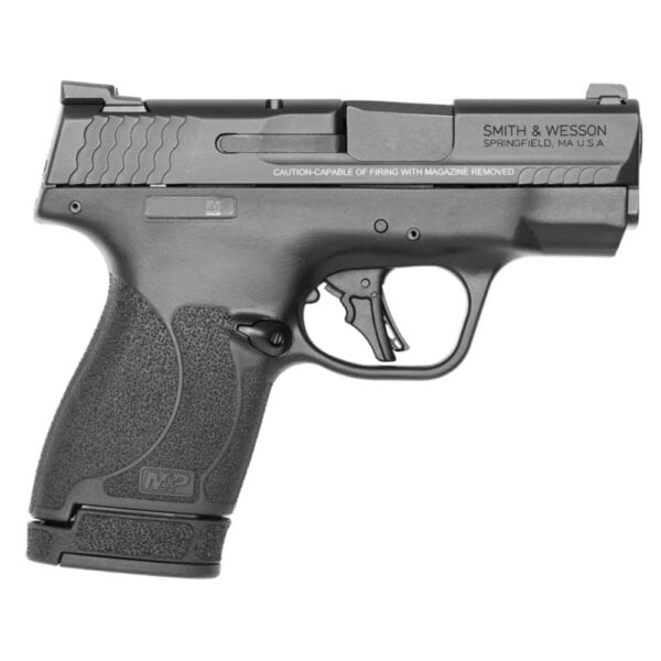 S&W M&P9 Shield Plus Night Sights Handgun 9mm Luger 10rd & 13rd Magazines (2) 3.1" Barrel No Manual Safety Black