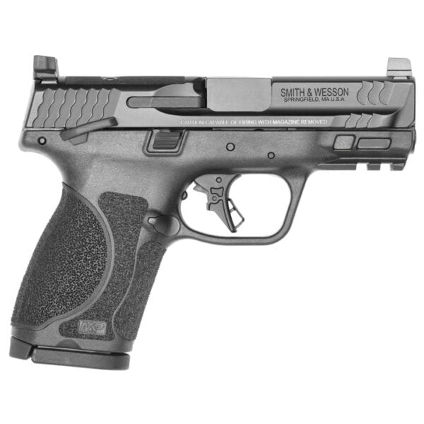 S&W M&P9 M2.0 Compact Optic Ready Handgun 9mm Luger 15rd Magazine 3.6" Barrel Thumb Safety Black