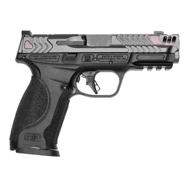 S&W PC M&P 9 M2.0 Metal Carry Comp Handgun 9mm Luger 17rd Magazine(2) 4.22" Barrel Optic Ready No Thumb Safety