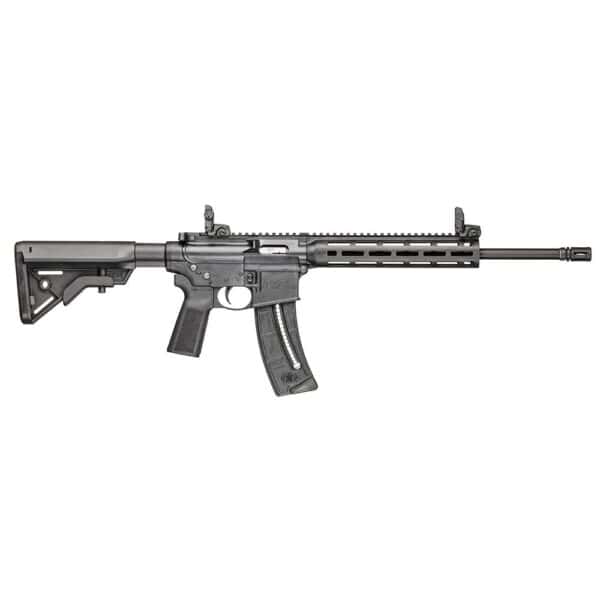 S&W M&P 15-22 Sport Rifle .22 LR 25rd Magazine 16.5" Barrel MBUS Sight and B5 Grip