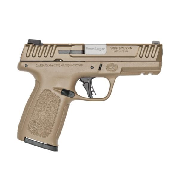 Smith & Wesson SD9 2.0 Handgun 9mm Luger 16rd Magazine 4" Barrel FDE with Surefire EP3 Ear Plugs 24dB