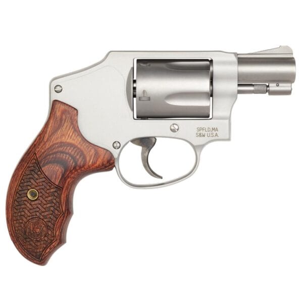 S&W Performance Center Model 642 Handgun .38 Spl 5rd Capacity 1.85" Barrel Wood Grip