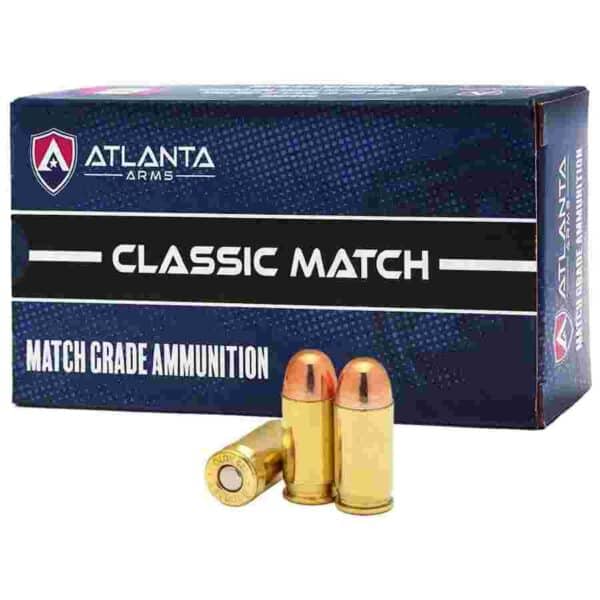 Atlanta Arms Classic Match Grade Ammo .380 ACP 100gr FMJ 800 fps 50/ct