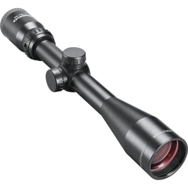 Tasco World Class Rifle Scope 4-12x40mm 1" SFP 30/30 Non Illum. Black with Rings Hang Box