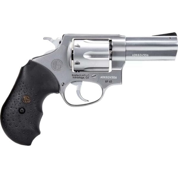 Rossi RP63 Revolver .357 Mag 6rd Capacity 3'' Barrel Stainless Steel Rubber Grip