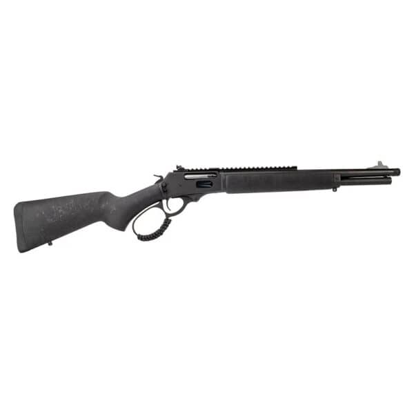 Rossi R95 Trapper Triple Black Lever Action Rifle 444 Marlin 5rd Capacity 16.5" Threaded Barrel Black Wood Stock