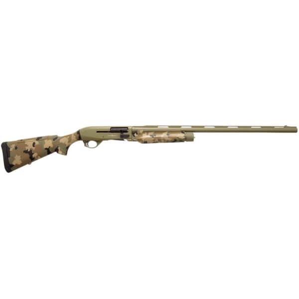 TR Imports Alpha 2 Shotgun 12 ga 3" Chamber 4rd Magazine 28" Barrel Old School Camo with Cerakote Green