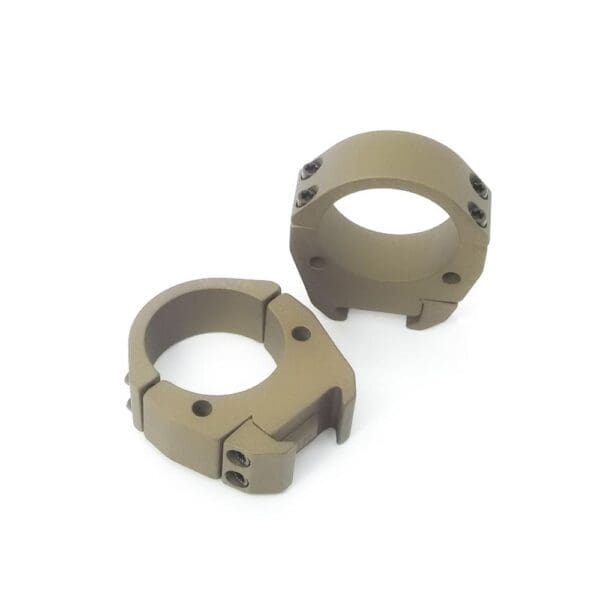 Talley Modern Sporting Scope Rings 1" High Burnt Bronze