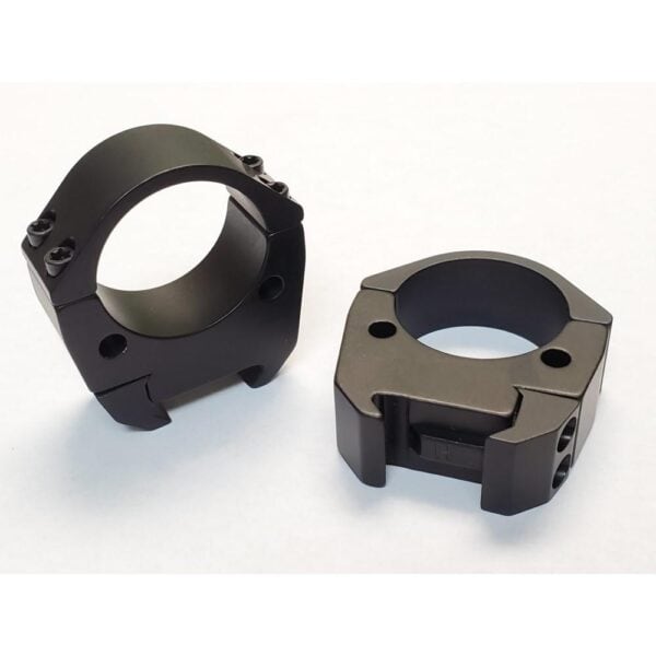 Talley Modern Sporting Scope Rings 1" High Smoked Bronze