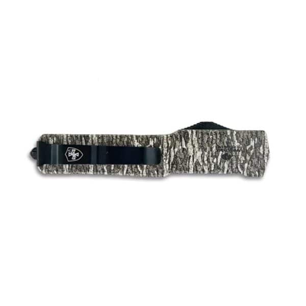 Templar Knife Premium Weighted Small Knife 3-1/8" D2 Dagger Blade Mossy Oak Bottomland