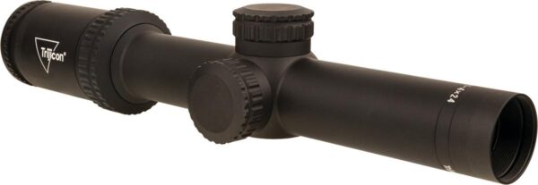 Ascent 1-4x24 Riflescope BDC Target Holds 30mm Tube Matte Blk Capped Adj