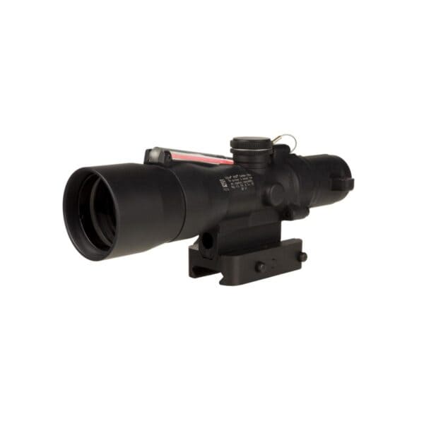 Trijicon Compact ACOG 3x30 Rifle Scope Red Chevron .223/62gr. w/ Mount Illuminated Black