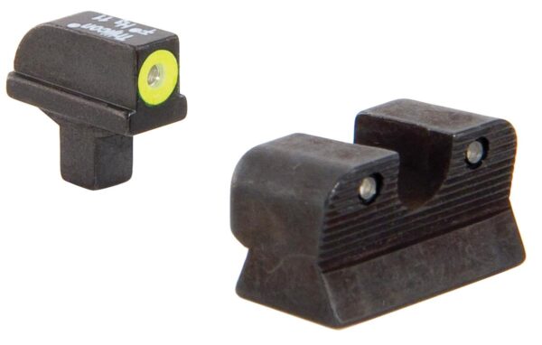 Trijicon 1911 Colt Cut HD Night Sight Set - Yellow Front Outline