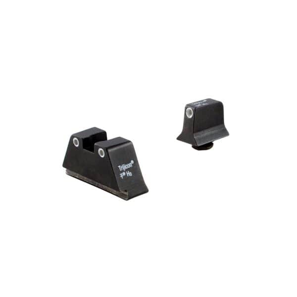 Trijicon Bright & Tough Suppressor Sight Set for Glock Standard Frames Green with White Front Orange with White Rear