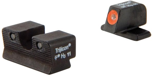 Trijicon HD Springfield XD-S HD Night Sight Set - Orange Front Outline