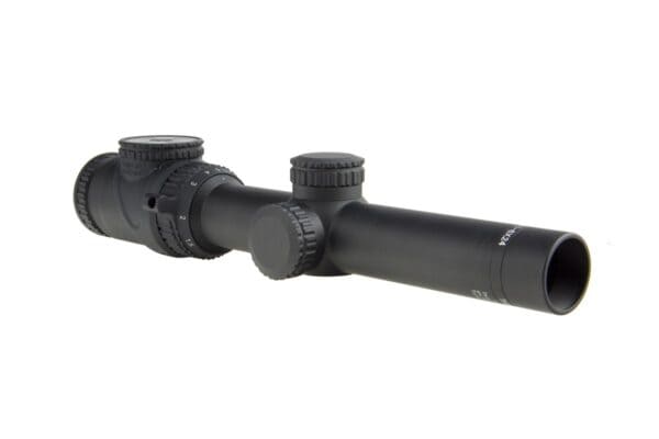 Trijicon AccuPoint 1-6x24mm Rifle Scope - Circle-Cross Crosshair w/ Green Dot 30mm Tube