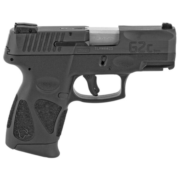 Taurus G2C Handgun 9mm Luger 12rd Magazine 3.2" Barrel Black Slide/Grip