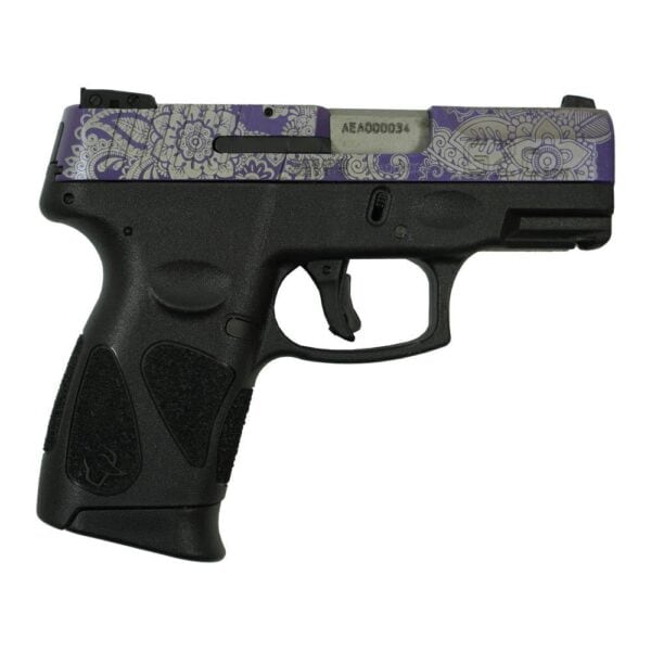 Taurus G2C "Purple Paisley" Handgun 9mm Luger 12rd Magazines(2) 3.2" Barrel