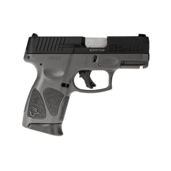 Taurus G3C "Black Slide/Gray Frame" Handgun 9mm Luger 12rd Magazines(2) 3.26'' Barrel