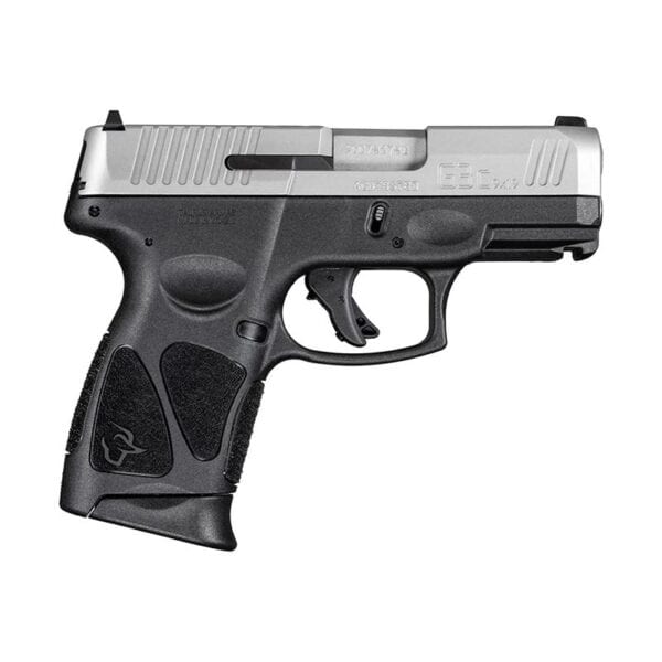 Taurus G3C Handgun 9mm Luger 10rd Magazines(2) 3.26'' Barrel Stainless Slide/Black Grip