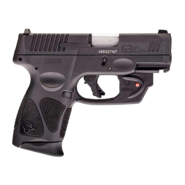 Taurus G3C Handgun 9mm 3 12/rd Magazines 3.26" Barrel Black Viridian Laser