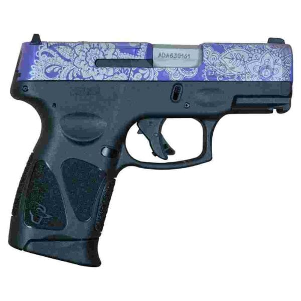 Taurus G3C Custom "Purple Paisley"  T.O.R.O. Handgun 9mm Luger 12/rd Magazines (3) 3.2" Barrel Optic Ready