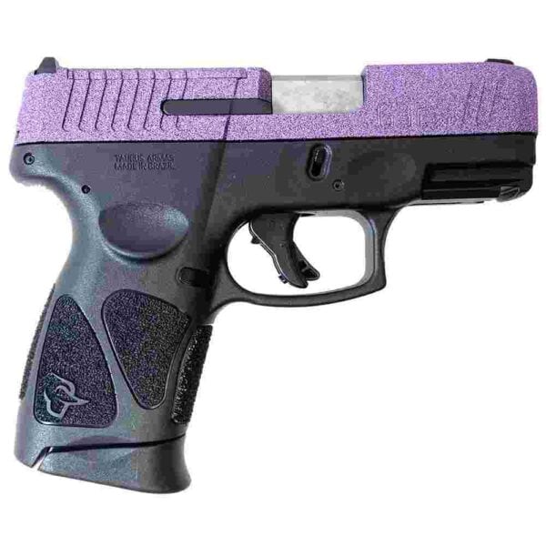 Taurus G3C "Purple Sparkle"  T.O.R.O. Handgun 9mm Luger 12rd Magazines 3.2" Barrel Optic Ready