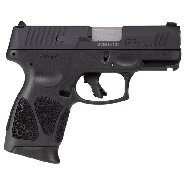 Taurus G3c Tenifer Handgun 9mm Luger 12rd Magazines 3.2" Barrel Black Finish No Manual Safety