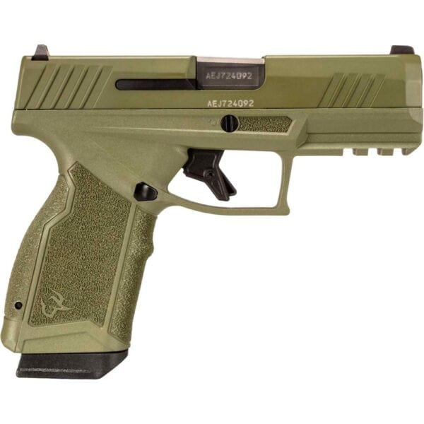 Taurus GX4 Carry Handgun 9mm Luger 15rd Magazines (2) 3.7" Barrel Green