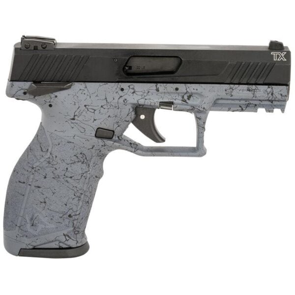 Taurus TX22 Handgun .22 LR 10rd Magazines (2) 4" Barrel Black Slide Grey Frame with Black Splatter