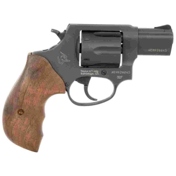 Taurus 327 Handgun 327 Fed Mag 6rd Capacity 2" Barrel Black Turkish Walnut Grip