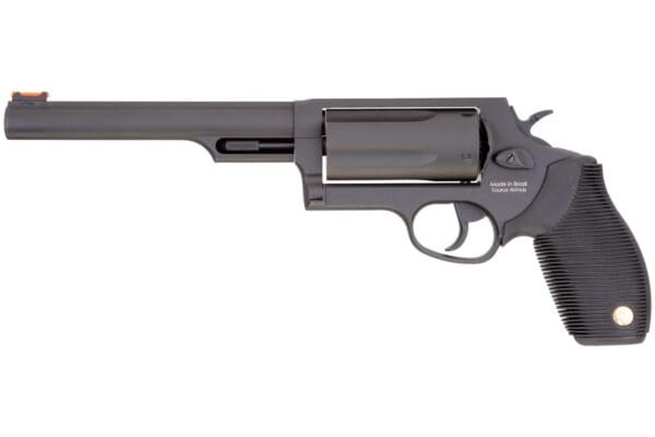 Taurus Judge Magnum Handgun .45 Colt/.410ga 3" Chamber 6.5" Barrel Matte Black Engraved Frame