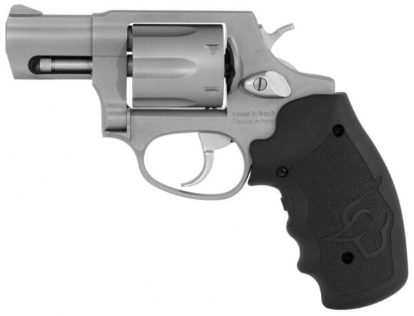 Taurus 856 Handgun .38 Spl(+P) 6rd Capacity 2" Barrel Black/Stainless Frame Viridian Red Laser Grip