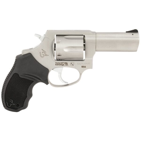 Taurus Defender 856 T.O.R.O. Handgun .38 Special 6rd Capacity 3" Barrel Stainless Steel with Black Grip Optics Ready CA Compliant