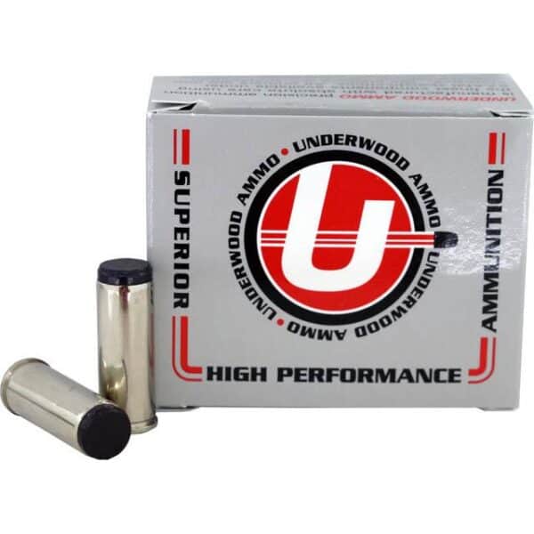 Underwood Ammo Hard Cast Wadcutter Handgun Ammunition 45 Colt 225gr LWC 1050 fps 20/ct