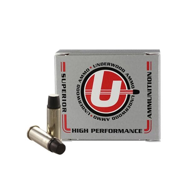 Underwood Ammo Lead Keith-Type Semi-Wadcutter Gas Check Handgun Ammunition 44 Spl 255gr LSWC 1000 fps 20/ct