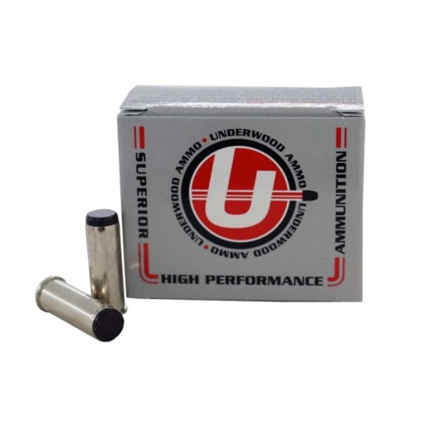 Underwood Ammo Hard Cast Wadcutter Handgun Ammunition 44 Rem Mag 200gr LWC 1300 fps 20/ct