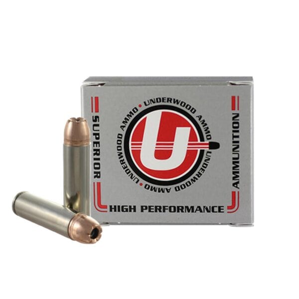 Underwood Handgun Ammunition .500 Auto Max 350gr JHP 2300 fps 20/ct