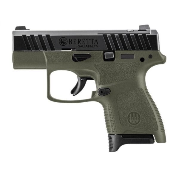 Beretta APX A1 Carry Handgun 9mm Luger 8rd Magazine 3" Barrel OD Green with Black Slide