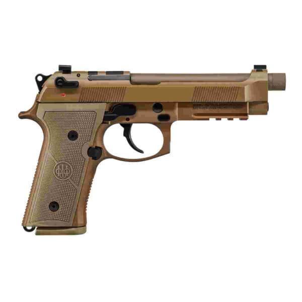 Beretta M9A4 Centurion G Handgun 9mm Luger 10rd Magazines(3) 4.8" Barrel FDE Cerakote