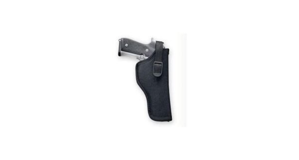 Uncle Mike's Sidekick Hip Holster for 3-1/4" - 3-3/4" Barrel medium and large autos in Black Right Hand