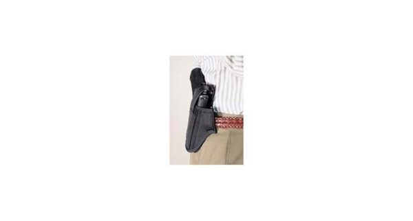 Uncle Mike's 8601 Plain Black Nylon AM#1 Belt Slide Holster