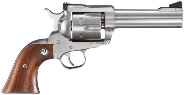 Ruger New Model Blackhawk Stainless SA Handgun .357 Mag 6rd Capacity 4.62" Satin Stainless