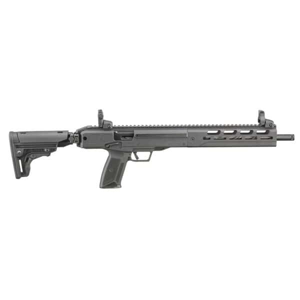 Ruger LC Carbine Autoloading Rifle 5.7x28mm 20rd Magazine 16.25" Barrel Black Folding Stock