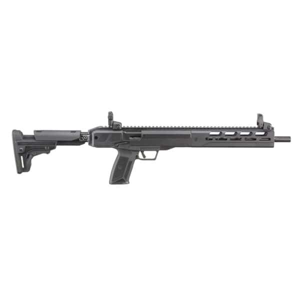 Ruger LC Carbine State Compliant Rifle 5.7x28mm 10rd Magazine 16.25" Barrel Black Fixed Stock MA Compliant