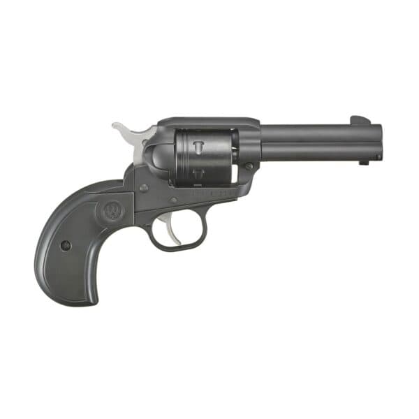 Ruger Wrangler Birdshead Handgun .22LR 6rd Capacity 3.75"  Barrel Aluminum Alloy Frame Black Cerakote Finish