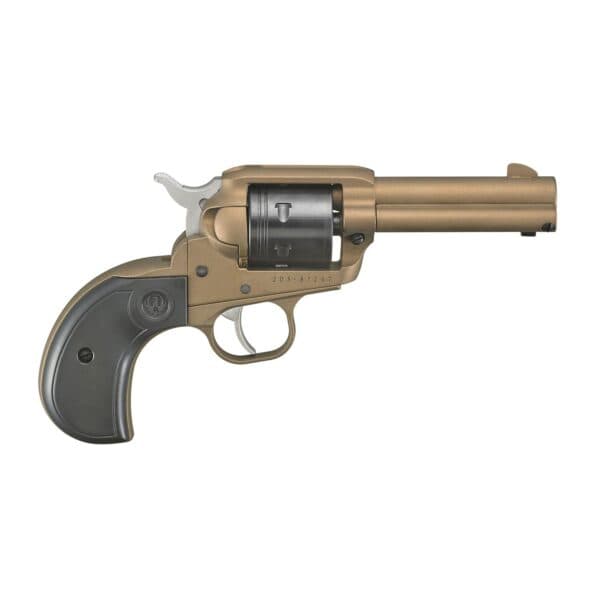 Ruger Wrangler Birdshead Handgun .22LR 6rd Capacity 3.75"  Barrel Aluminum Alloy Frame Brunt Bronze Cerakote Finish