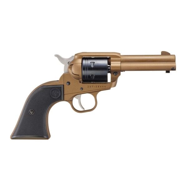 Ruger Wrangler Revolver .22 LR 6rd Capacity 3.75" Barrel Bronze Cerakote Aluminum Alloy