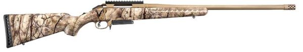 RUGER AMERICAN RIFLE 243 WIN 22" BBL 3RD GO WILD CAMO STOCK